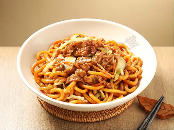 和風(fēng)肥牛炒烏冬